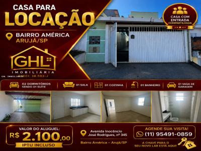 Casa para Loca��o, em , bairro , 2 dormit�rios, 1 banheiro, 1 su�te, 1 vaga