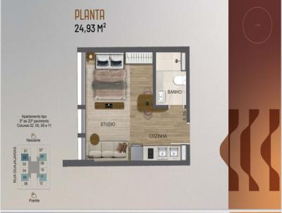 Studio para Venda, em Belo Horizonte, bairro Lourdes, 1 dormit�rio, 1 banheiro, 1 su�te, 1 vaga