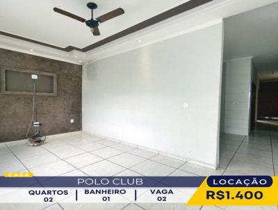 Casa para Loca��o, em Franca, bairro Franca Polo Club, 2 dormit�rios, 1 banheiro, 2 vagas
