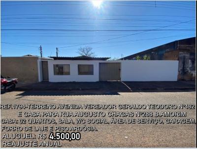 Casa para Loca��o, em Araguari, bairro AMORIM