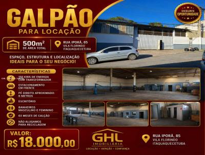 Galp�o para Loca��o, em Itaquaquecetuba, bairro Vila Florindo