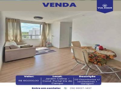 Apartamento para Loca��o, em Araras, bairro Jardim Celina, 2 dormit�rios, 1 banheiro, 1 vaga