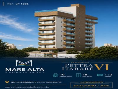 Lan�amentos para Venda, em Praia Grande, bairro , 2 dormit�rios, 2 banheiros, 1 su�te, 1 vaga