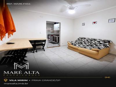 Apartamento para Venda, em Praia Grande, bairro MIRIM, 1 dormit�rio, 1 banheiro, 1 vaga