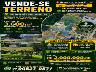 Terreno para Venda, em Barra de S�o Francisco, bairro BAIRRO NOVA BARRA, 3 dormit�rios, 2 banheiros, 2 vagas
