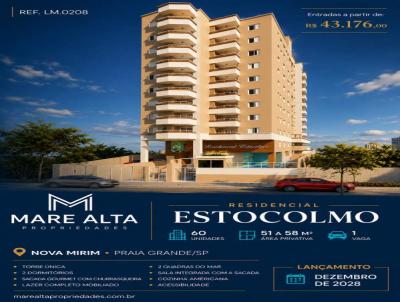 Lan�amentos para Venda, em Praia Grande, bairro , 2 dormit�rios, 2 banheiros, 1 vaga
