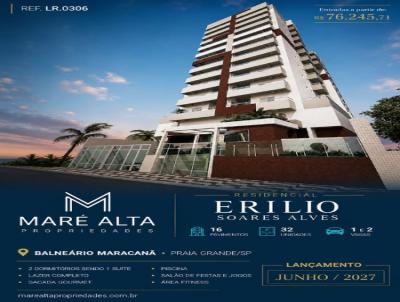 Lan�amentos para Venda, em Praia Grande, bairro , 2 dormit�rios, 2 banheiros, 1 su�te, 1 vaga