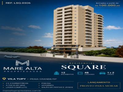 Lan�amentos para Venda, em Praia Grande, bairro , 3 dormit�rios, 2 banheiros, 1 su�te, 2 vagas