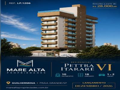 Lan�amentos para Venda, em Praia Grande, bairro , 2 dormit�rios, 2 banheiros, 1 su�te, 1 vaga