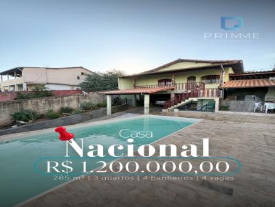 Casa para Venda, em Contagem, bairro Nacional, 3 dormit�rios, 4 banheiros, 4 vagas