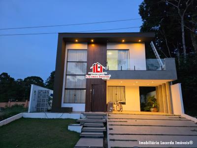 Casa em Condom�nio para Loca��o, em Manaus, bairro Ponta Negra, 4 dormit�rios, 5 banheiros, 3 su�tes, 4 vagas