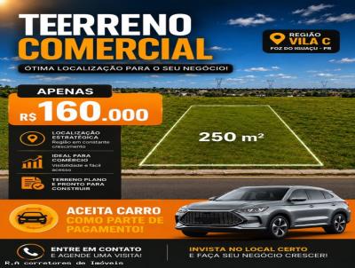 Terreno para Venda, em Foz do Igua�u, bairro Bairro Vila C