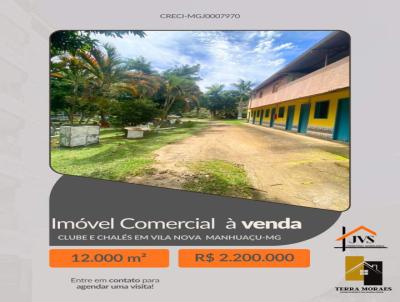 Comercial para Venda, em Manhua�u, bairro Vila Nova, 12 banheiros