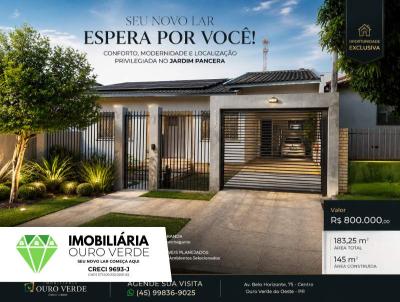 Casa para Venda, em Toledo, bairro Jardim Pancera, 3 dormit�rios, 2 banheiros, 1 su�te, 1 vaga