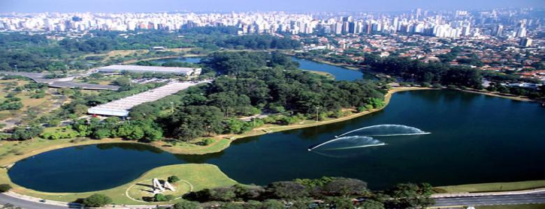 Vista Area do Parque do Ibirapuera